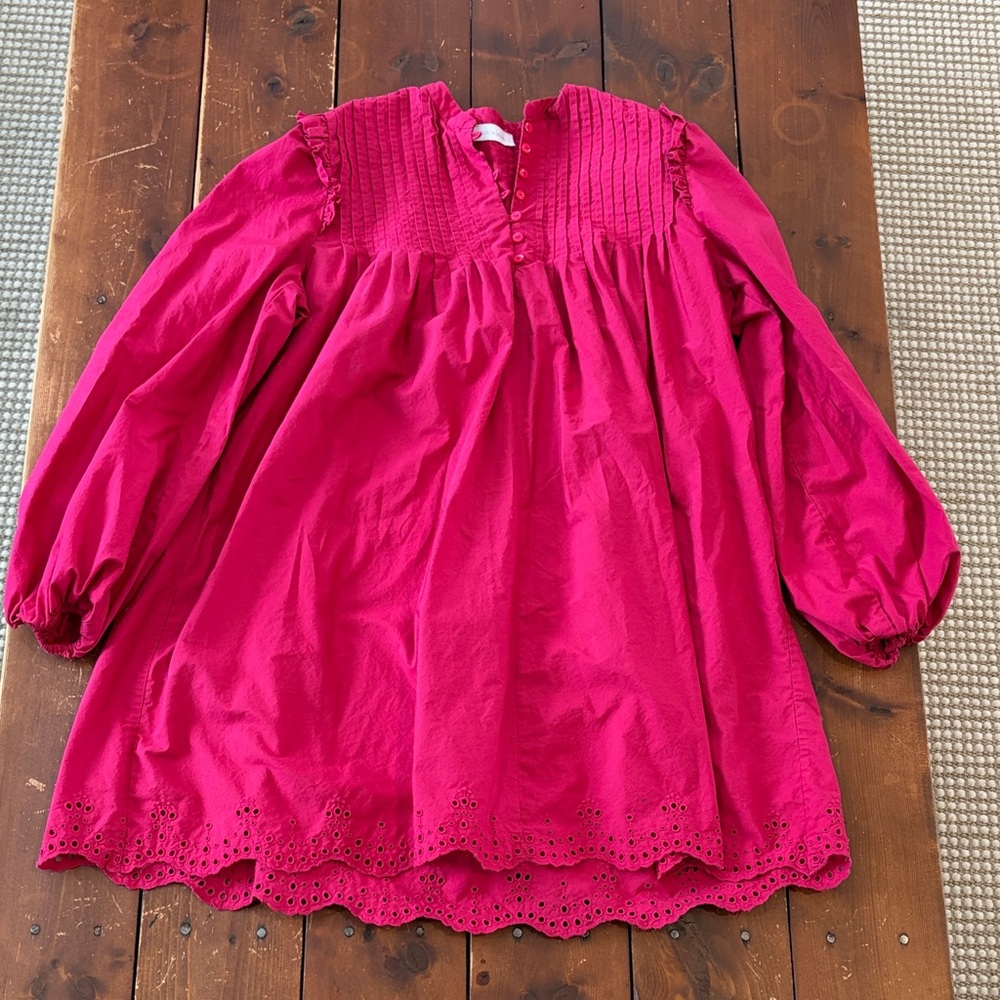 Aritzia Women's Mini Dress in Vibrant Pink